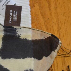 DANIER 100% Silk Sheer Scarf  - 2 available